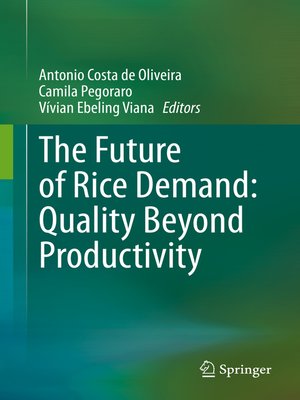 cover image of The Future of Rice Demand